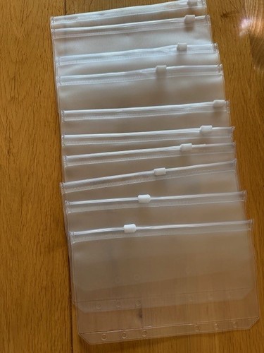 Budget binder wallets - binder, cash