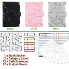 A6 Budget Binder Cash Saving