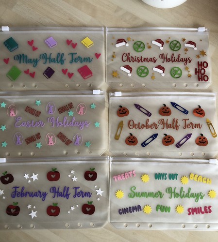 Budget binder wallets - budget,