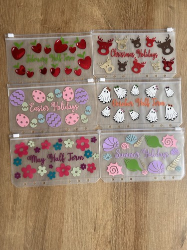 Budget binder wallets - a6,