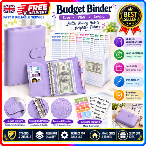 Budget binder money saving - a6,