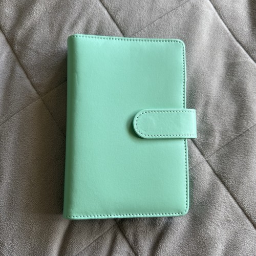 Budget binder mint green - a6,