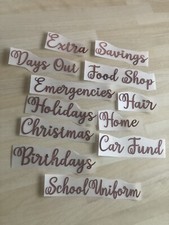 Budget Binder Wallet Labels