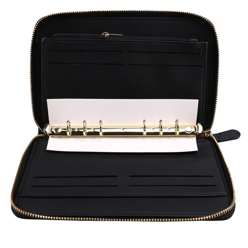 Leather budget binder cash - budget,