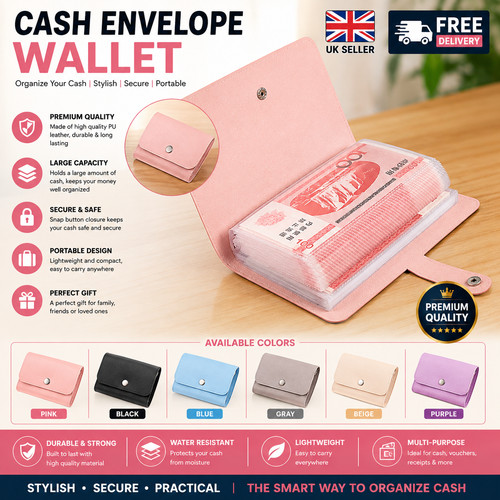 100 envelope challenge cash - 100,