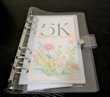 12 Month 5k A6 Budget Binder