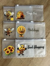 A6 Budget binder cash stuffing