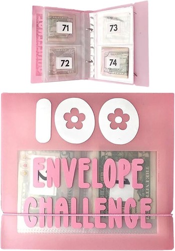 100 envelopes money saving - 100,