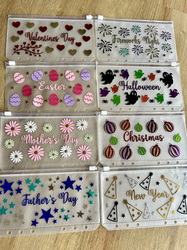 Budget binder wallets - a6,